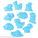 Vesil Playdough Molds and Sand Molding Toy with Cutters Play Dough Tools Set of 44 B07MSL1LBG